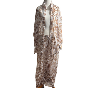 Elegant Patterned Lounge Set